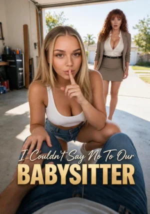 Cover art for I Couldn’t Say No to Our Babysitter, a Candy Shorts series