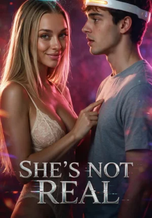 Cover art for She’s not real, a Candy Shorts series
